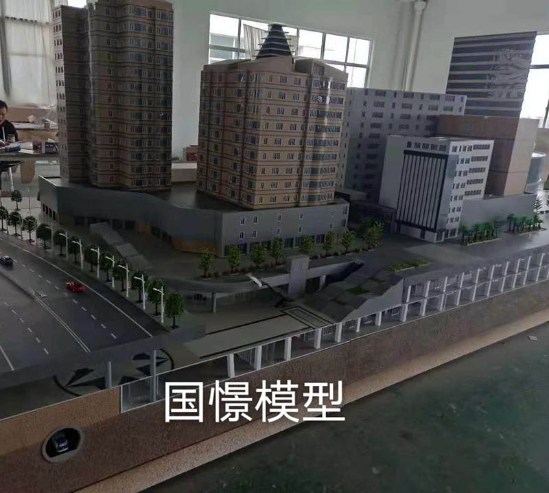 新龙县建筑模型