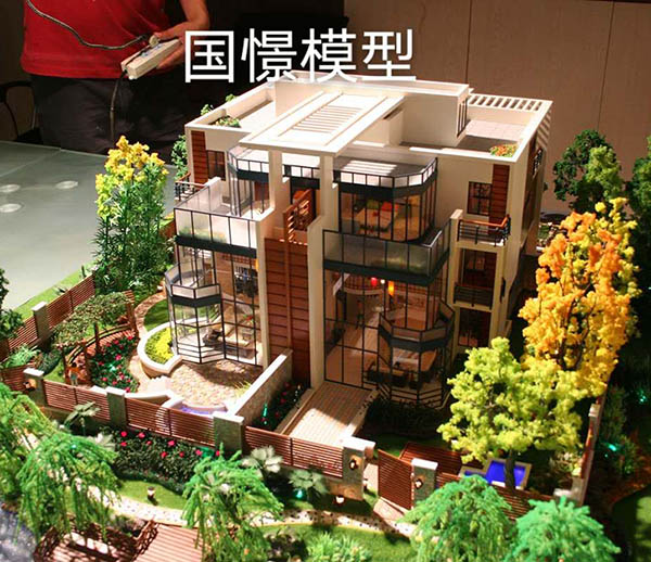 新龙县建筑模型