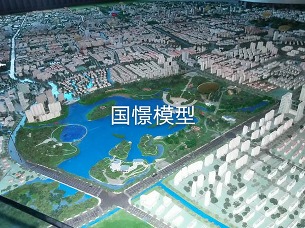 新龙县建筑模型