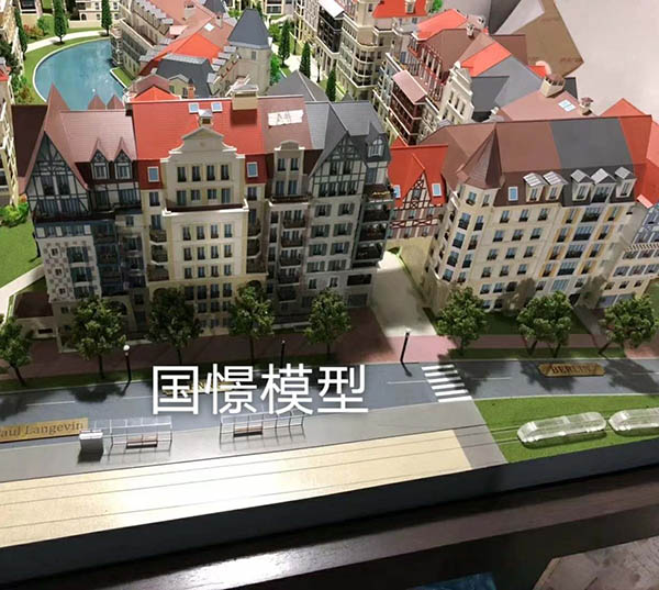 新龙县建筑模型