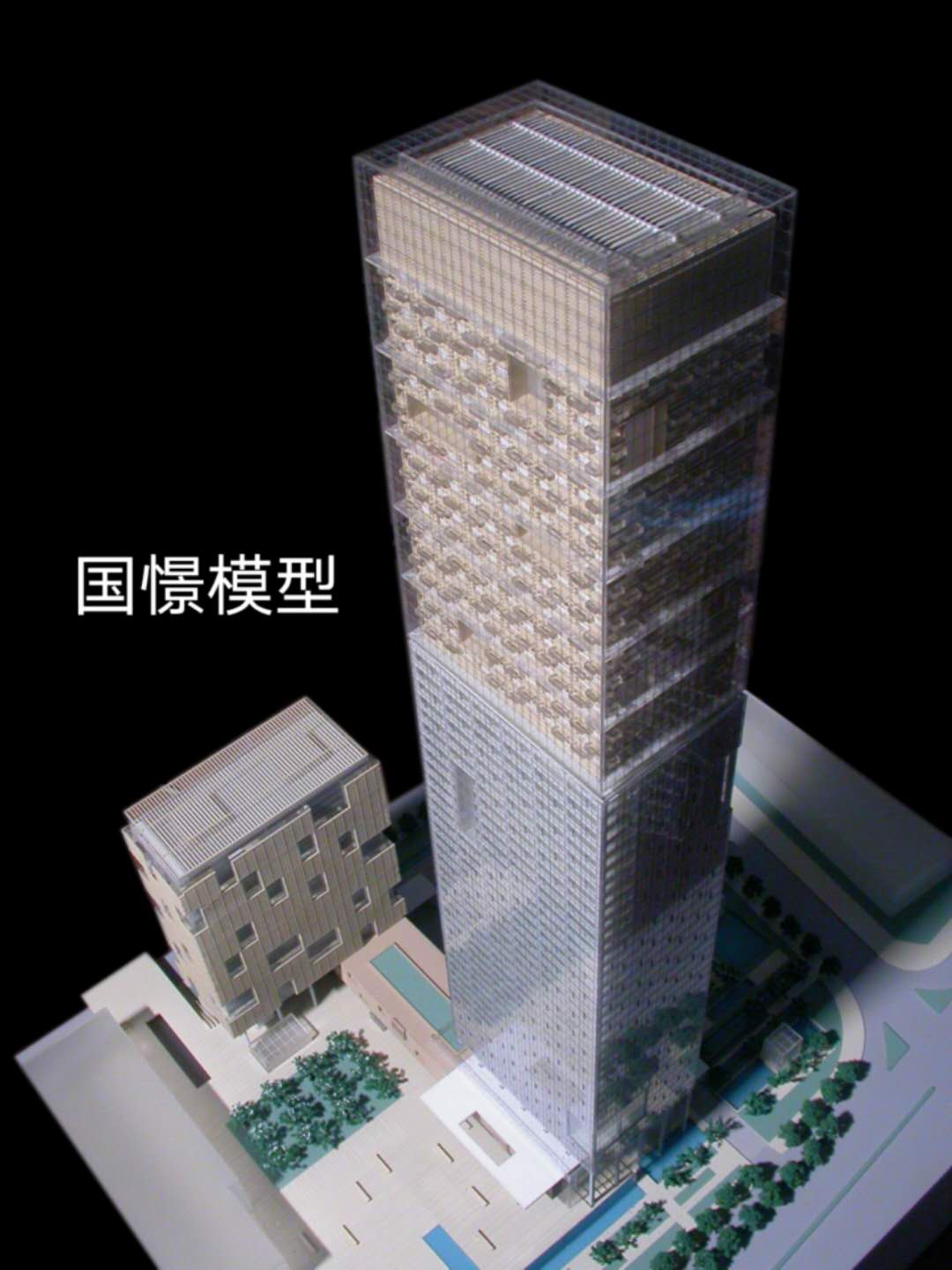 新龙县建筑模型